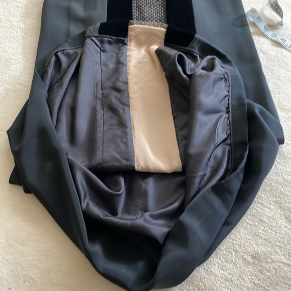 DONALD DEAL - Neiman Marcus high end designer black gown size 10 - Picture 15 of 16